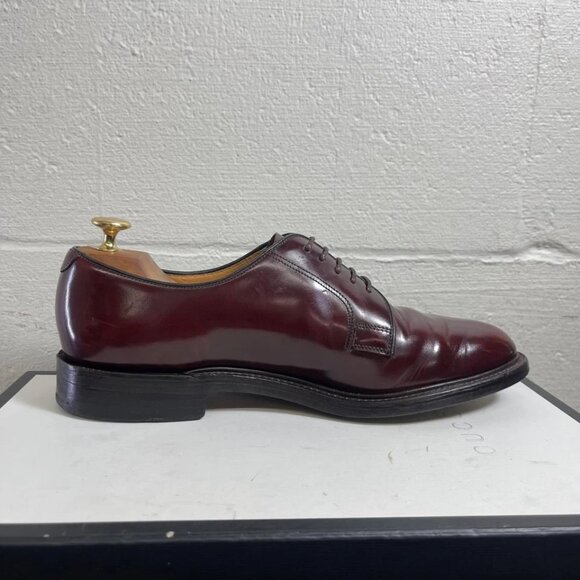Crockett & Jones Maginot Burgundy Leather Oxford Dress Shoes Men's 8 UK/9 US - Picture 2 of 12